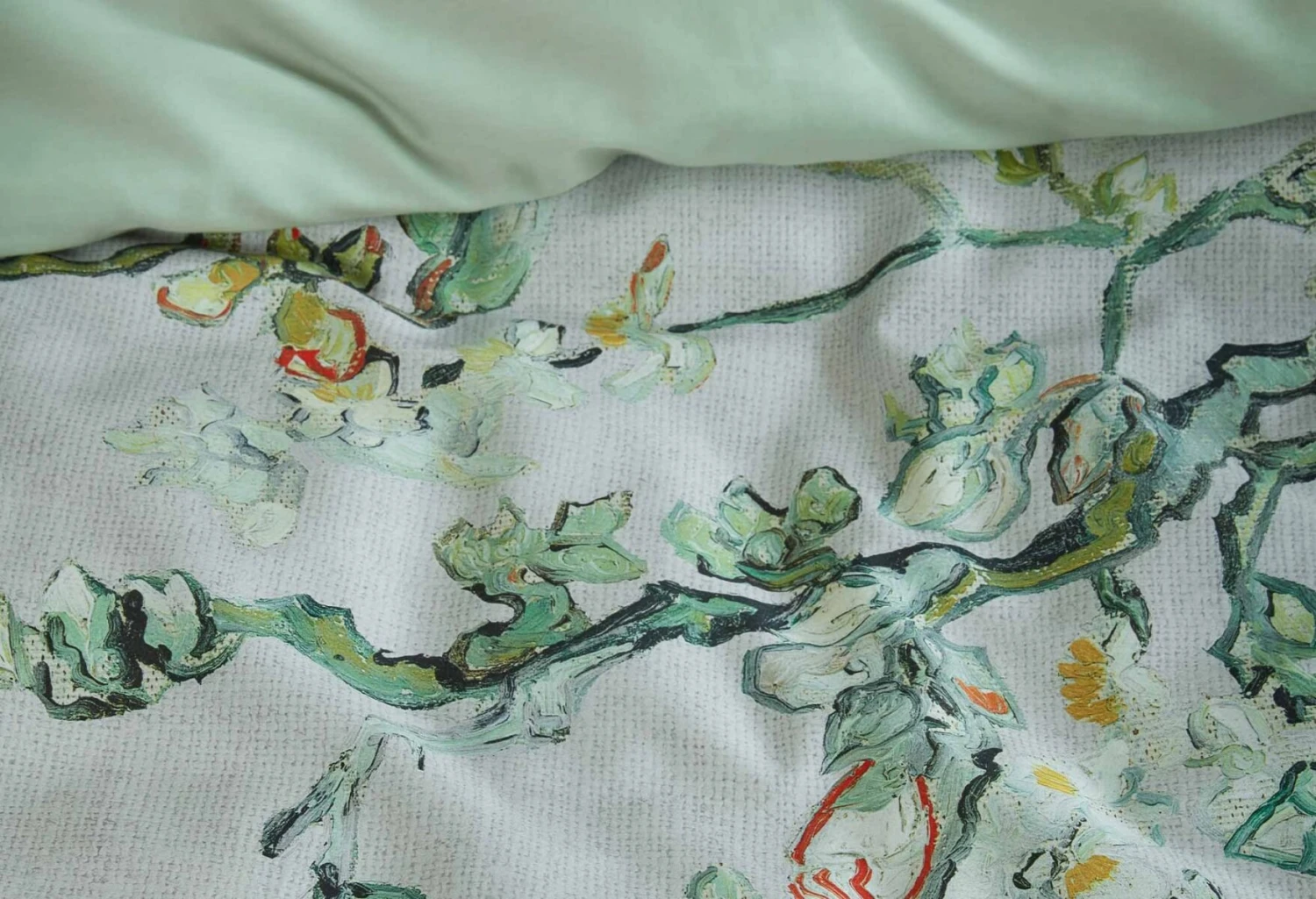Van Gogh Blossom Dekbedovertrek Grey 5 Van Gogh Blossom Dekbedovertrek Grey - Afbeelding 5