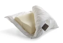 Dixxius Hybrid Nature Hoofdkussen -Exporteren Droomnest Winkel 50x60 kussen opengeritst hybrid synthetic 2 1