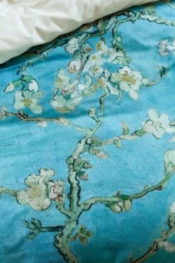 Van Gogh Almond Blossom Dekbedovertrek Blue -Exporteren Droomnest Winkel almond blossom blue 40 detail