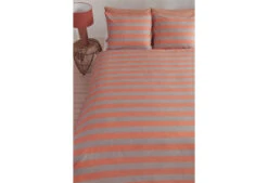 Vtwonen Bold Stripe Dekbedovertrek Peach -Exporteren Droomnest Winkel bold stripe peach 60 online large 1