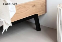 Nachtkast Balance Charm Wood -Exporteren Droomnest Winkel charm nk poot pure 1