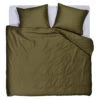Beddinghouse Care Conscious Dekbedovertrek Olive Green