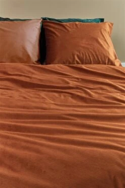 At Home By Beddinghouse Cosy Corduroy Dekbedovertrek Terra -Exporteren Droomnest Winkel cosy corduroy terra 60 online large