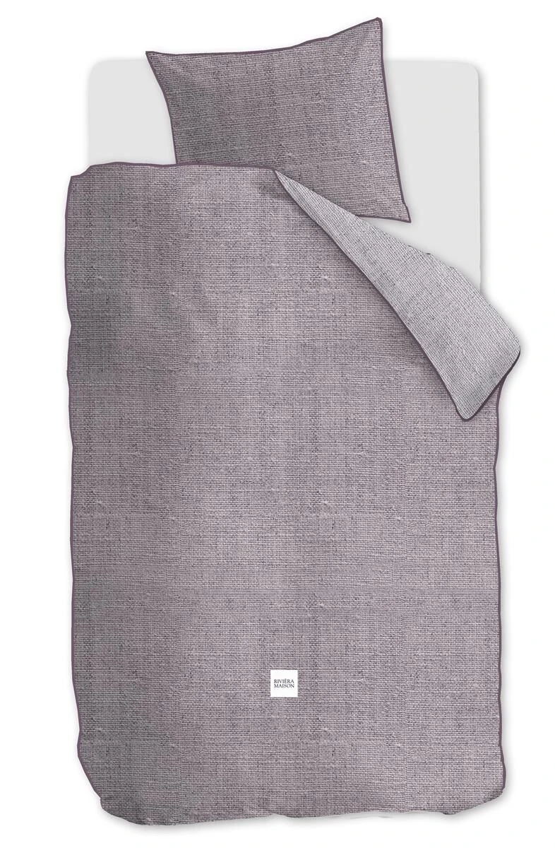 Riviera Maison Coughton Court Dekbedovertrek Mauve 1 Riviera Maison Coughton Court Dekbedovertrek Mauve