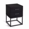 Nachtkast Cube Zwart