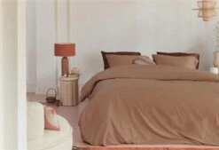 VTwonen Vt Wonen Earth Dekbedovertrek Peach -Exporteren Droomnest Winkel earth peach 01 mood large