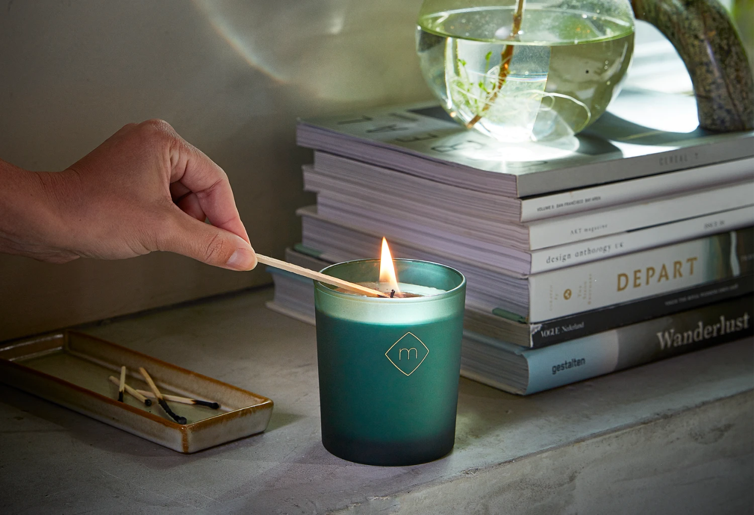 Geurkaars Moments Forest Breeze 1 Geurkaars Moments Forest Breeze