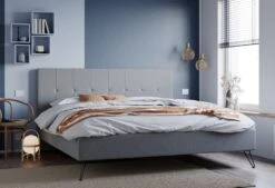Exporteren Droomnest Winkel 34 Gestoffeerd Bedframe Online-Only Dream Galaxy
