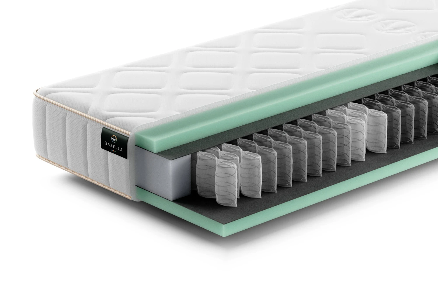 Gazella Comfort II Pocketvering Matras 1 Gazella Comfort II Pocketvering Matras
