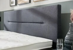 Boxspring Home 250 - Snel Leverbaar -Exporteren Droomnest Winkel home 250 detail hoofdbord b 1