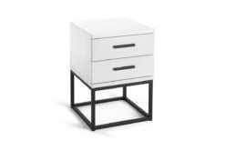 Nachtkast Cube Wit