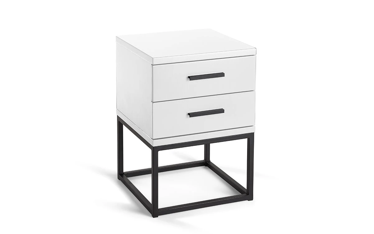 Nachtkast Cube Wit 1 Nachtkast Cube Wit