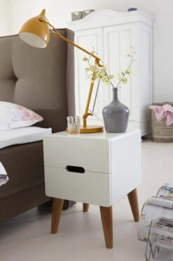 Nachtkast Dansk Wit -Exporteren Droomnest Winkel nachtkast dansk wit 2 1