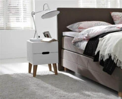 Nachtkast Dansk Wit -Exporteren Droomnest Winkel nachtkast dansk wit 5 1