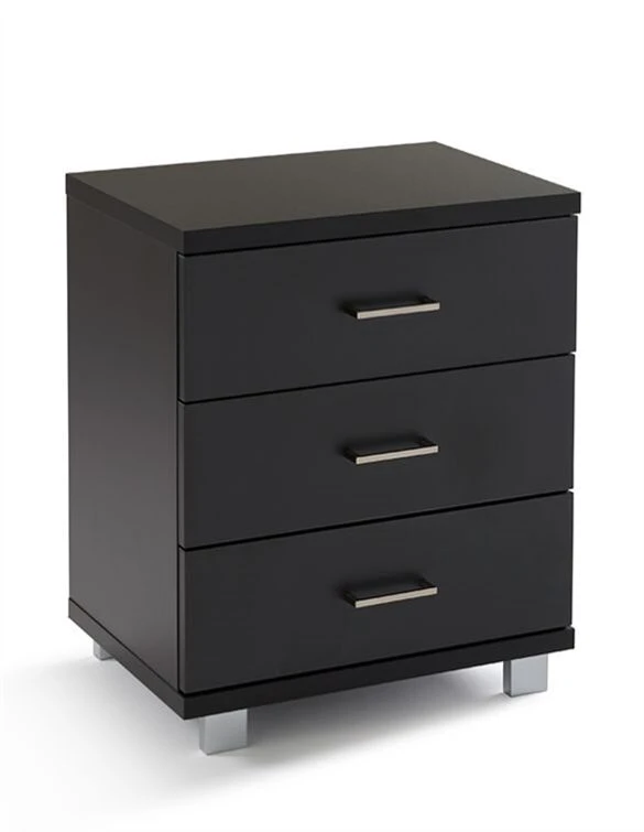 Nachtkast Trend Zwart 1 Nachtkast Trend Zwart