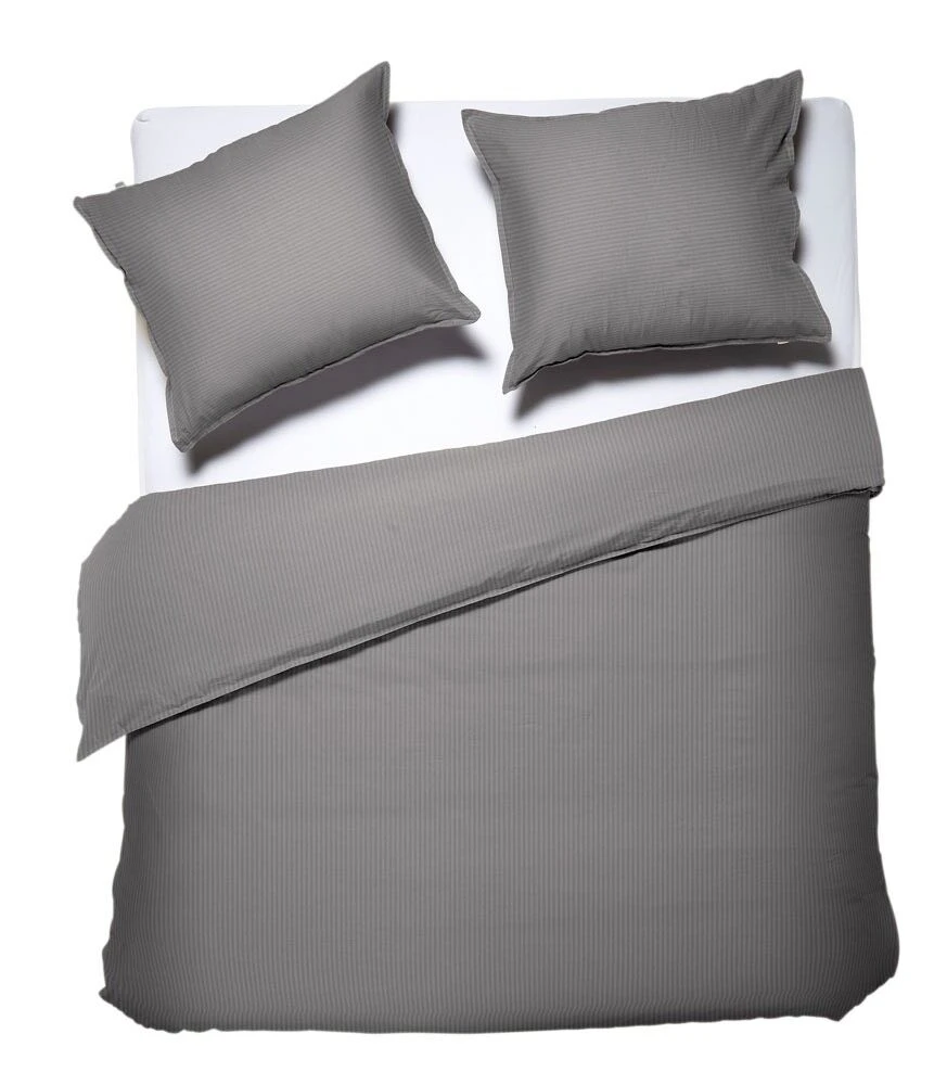 Dixxius Natural Dekbedovertrek Anthracite 1 Dixxius Natural Dekbedovertrek Anthracite