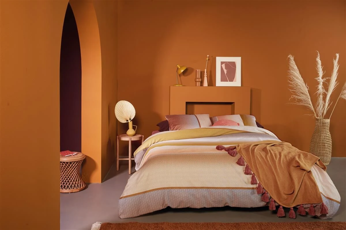 Beddinghouse Odette Dekbedovertrek Yellow 3 Beddinghouse Odette Dekbedovertrek Yellow - Afbeelding 3