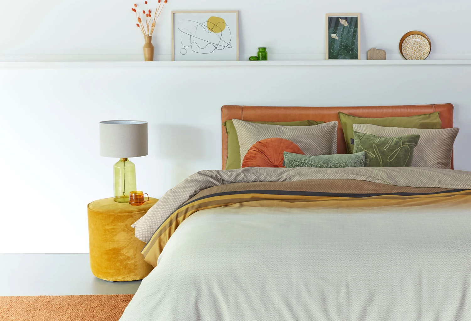 Beddinghouse Persimmon Dekbedovertrek Brown 5 Beddinghouse Persimmon Dekbedovertrek Brown - Afbeelding 5