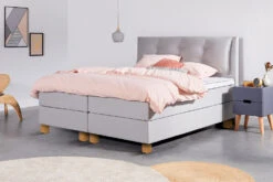 Boxspring Online-Only Relax Deluxe -Exporteren Droomnest Winkel relax caleidolightgrey milano eiken