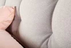 Boxspring Online-Only Relax Deluxe -Exporteren Droomnest Winkel relax detail hoofdbord plooi