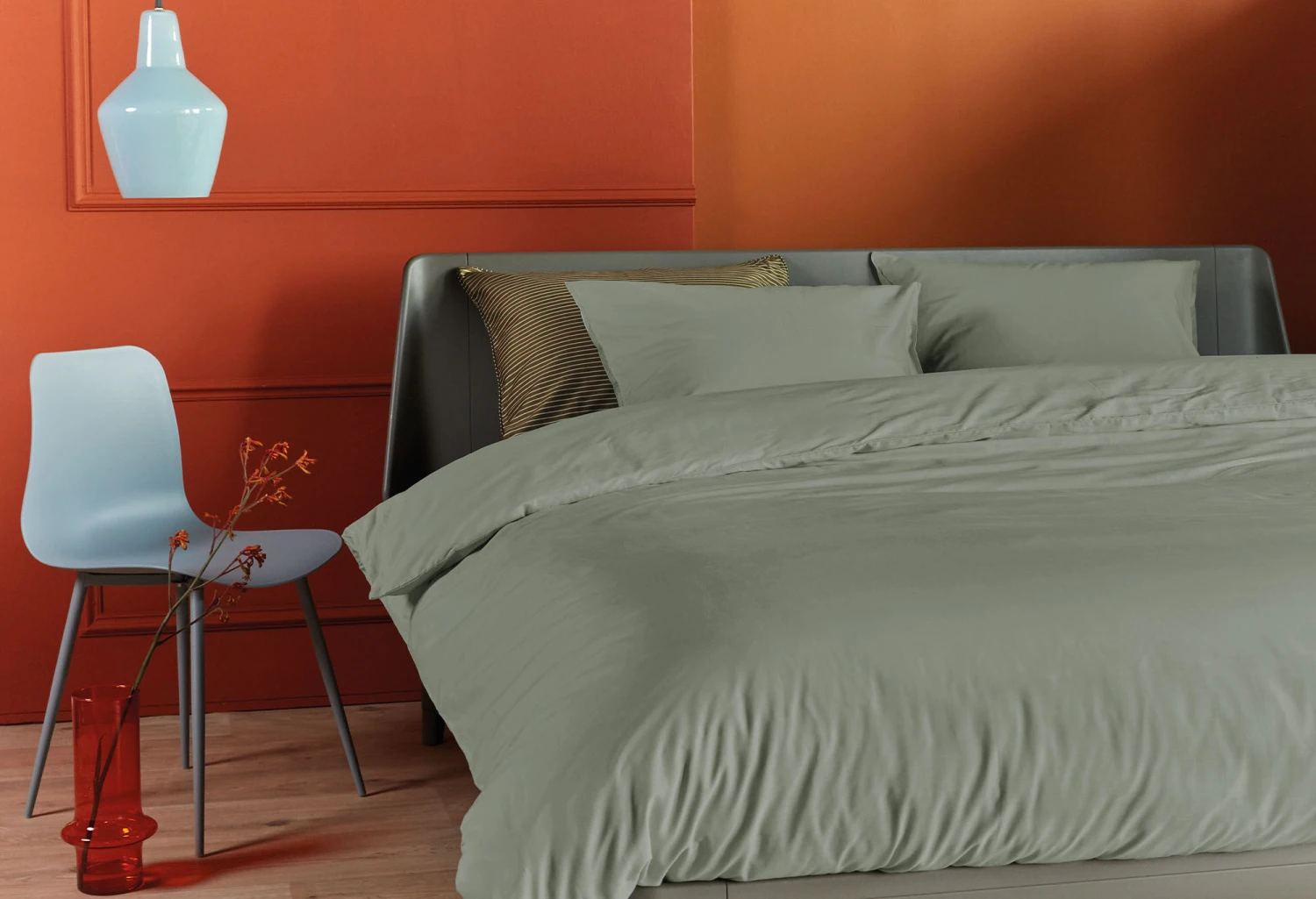 Beddinghouse Care Reuse Dekbedovertrek Grey Green 7 Beddinghouse Care Reuse Dekbedovertrek Grey Green - Afbeelding 7