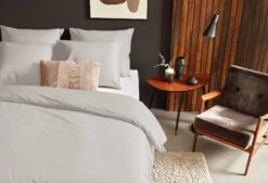 Dixxius Luxurious Lisboa Dekbedovertrek Silver -Exporteren Droomnest Winkel silver b