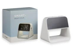Smart Alarm Clock -Exporteren Droomnest Winkel smart met verpakking driekwart 02