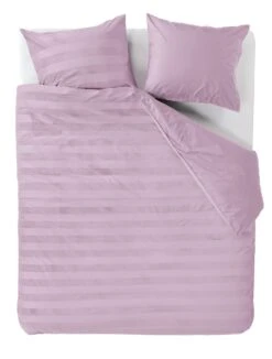 At Home By Beddinghouse Soft Shine Dekbedovertrek Lila