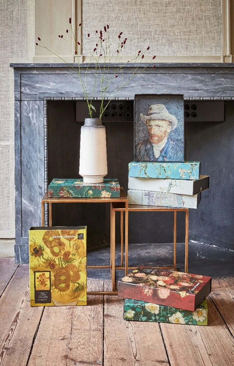 Van Gogh Gladioli Dekbedovertrek Dark Red 5 Van Gogh Gladioli Dekbedovertrek Dark Red - Afbeelding 5