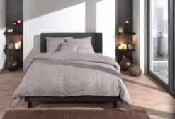 Zo!Home Lino Dekbedovertrek Chocolate Brown -Exporteren Droomnest Winkel zo home dekbedovertrek lino chocolate 4