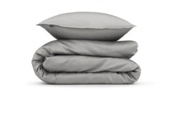 Zo!Home Satinado Dekbedovertrek Iron Grey -Exporteren Droomnest Winkel zo home dekbedovertrek satinado iron grey 3