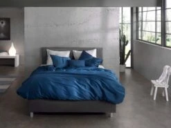 Zo!Home Satinado Dekbedovertrek Blue -Exporteren Droomnest Winkel zo home dekbedovertrek satinado navy blue 4 1